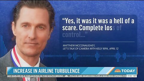 NBC : CO2 Causing Air Travel Turbulence
