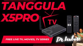 Live TV, Movies, Show's for Life - X5 Pro Tanggula TV Box