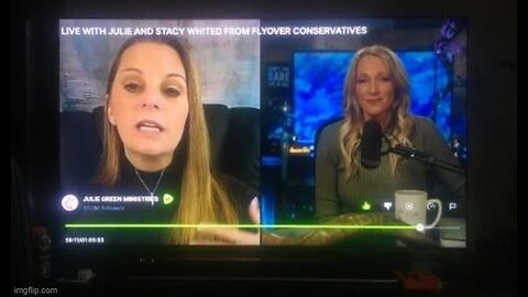 GOD'S PROPHECIES ARE GETTING FULFILLED WITH JULIE G. AND STACY W. FROM FLYOVER CONSERVATIVES