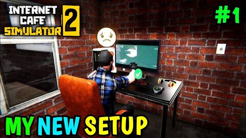I OPEN NEW INTERNET💻 CAFE SHOP IN TOWN | INTERNET CAFE SIMULATOR IN HINDI EP1