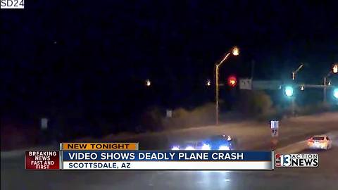 Video shows plane crash in Scottsdale