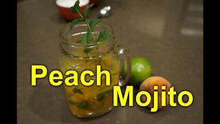 Peach Mojito - Great Summer Garden Drink