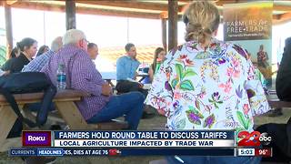 Local farmers gather to discuss impacts of export tariffs