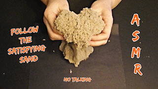 ASMR Follow the Satisfying Sand ~ Hand Movements ~ Sleep | Lots of Tingles! | No talking