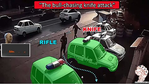 Deploying weapon while being chased by a knife-wielding attacker | RVFK-self-protection