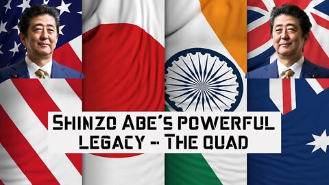 Shinzo Abe's powerful legacy - The QUAD #shinzoabe #quad #usa #india #japan #australia #military