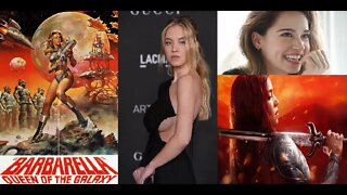 Sydney Sweeney as BARBARELLA & Matilda Lutz as RED SONJA - More Movies w/ "STRONG FEMALES"