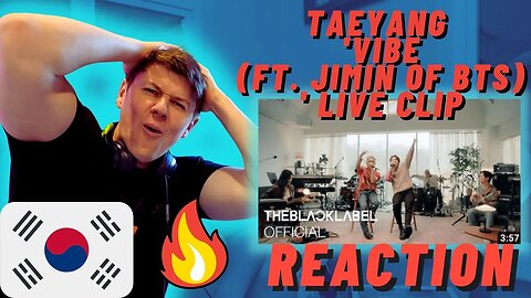 🇰🇷TAEYANG - 'VIBE (feat. Jimin of BTS)' LIVE CLIP | IRISH REACTION