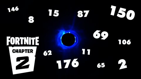 Fortnite Black Hole Numbers SECRET EXPLAINED
