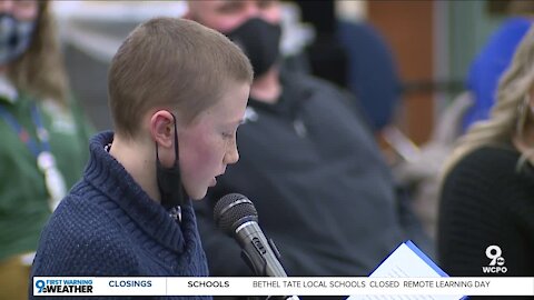 Boone County student fights for snow days