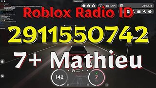 Mathieu Roblox Radio Codes/IDs