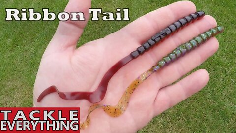 Multiple Ways To Rig Ribbon Tail Worms - Bass Fishing With Worms (Fish Catches)