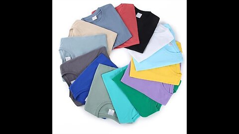 100% Cotton T-shirt Men Women Solid Color O Neck Short-sleeved Tops Summer Korean Loose