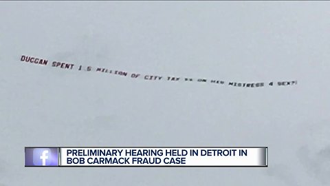 Two new banners fly over Detroit in feud between businessman Bob Carmack and Mayor Mike Duggan