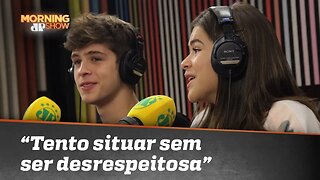 'Tento situar não sendo desrespeitosa', diz Maisa Silva sobre falas polêmicas de Silvio Santos