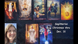 Sagittarius Christmas thru December 31, 2023 ~ Mystic Amista Weekly Tarot