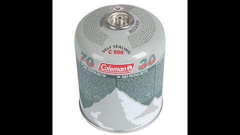 The Coleman C500 gas has finally run out