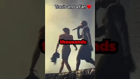 travis scott gave his fan fake shoes #viral #travisscott