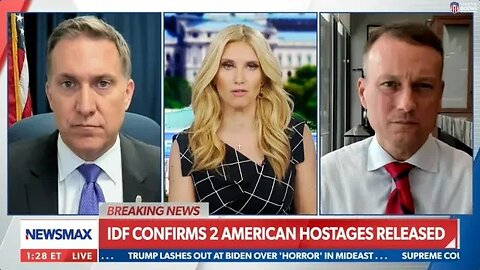 NewsmaxTV: Two American Hostages Have Been Released