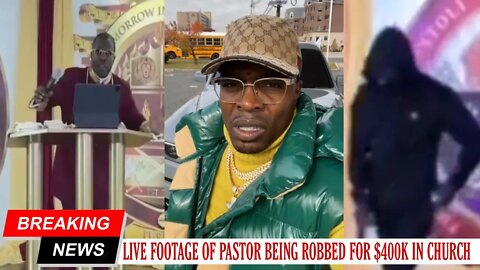 Pastor Robbed On Live At 🔫 Point For $400k On Live During Church Service
