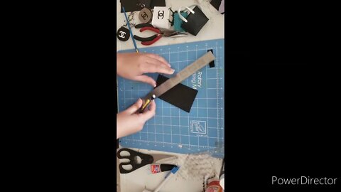 How to make a Barbie doll size Chanel designer purse, miniature, DIY bolsa diseñador