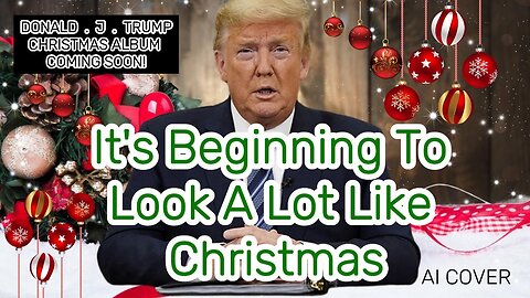 Donald Trump - It's Beginning To Look A Lot Like Christmas ( AI COVER )