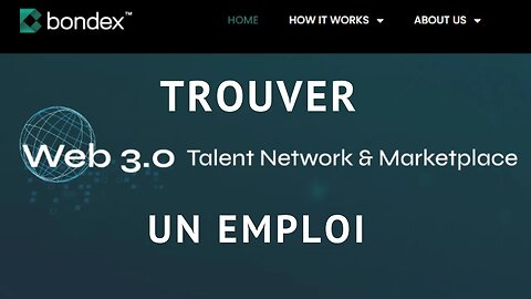 Trouver un emploi web 3 travailler en ligne sur internet