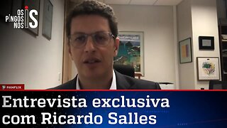 Ministro Ricardo Salles fala à Jovem Pan