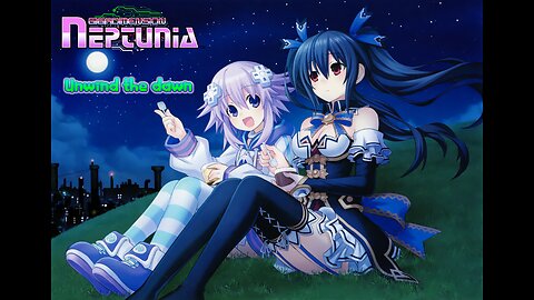 Hyper Dimension Neptunia: Neptune (Purple Heart) X Noire (Black Heart) Slideshow AMV - Unwind the dawn (Yoake o hodoite)