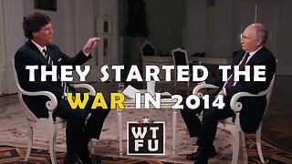 Putin: “It was they who started the war in 2014