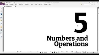 Chapter 05 - Numbers and Operations - ACT course.