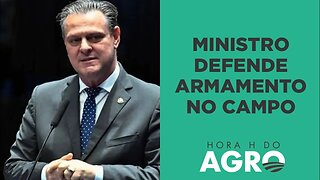 Ministro da Agricultura defende armamento no campo | HORA H DO AGRO