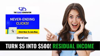 The Click Generator VS The Click Engine! Earn $500 In Residual Income!