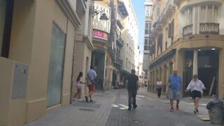 Malaga Centro City Streets - Spain City Walk in the Morning