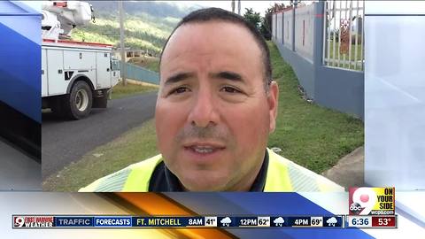 Duke Energy crews in Puerto Rico