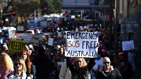 LAND DOWN UNDER METAL COVER #FREEAUSTRALIA #H0NKH0NK