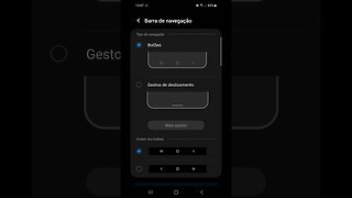 Ativar a NAVEGAÇÃO por GESTOS no Samsung GALAXY #shorts
