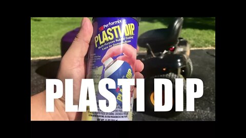 How to Plasti Dip your wheels (your lawn mower wheels)
