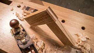 How to cut a BRIDLE JOINT by HAND
