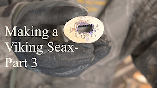 Making a Viking Seax- part 3
