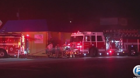 Fire investigation at Jack's restaurant in Lantana