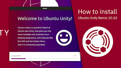 How to install Ubuntu Unity Remix 20.10