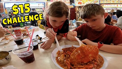 $15 Hawker Street Food Challenge in Singapore 🇸🇬 | Newton Food Centre