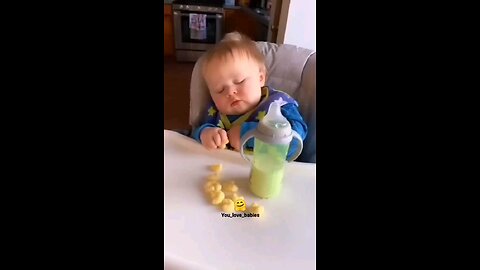 sleeping eating crying eating and playing babies