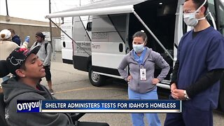Homeless can now be tested for COVID-19 at a Boise shelter
