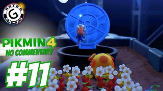 Pikmin 4 No Commentary - Part 11 - Battle in a Box Dandori Battle and Drafty Gallery