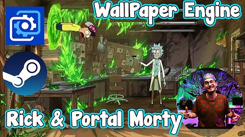 THE PC WALLPAPER EVERYONE NEEDS! The Rick & Portal Morty Animated Wallpaper