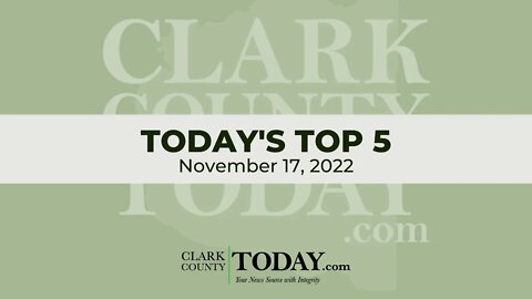 📰 Today's Top 5 • November 17, 2022