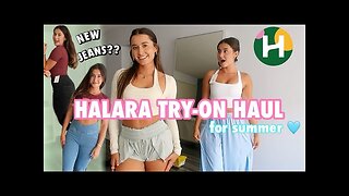 Trying on HALARA'S Summer MUST HAVES -Jeans & Breezeful collection!!