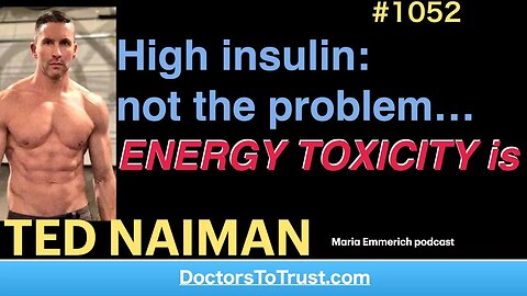 TED NAIMAN d | High insulin: not the problem…ENERGY TOXICITY is